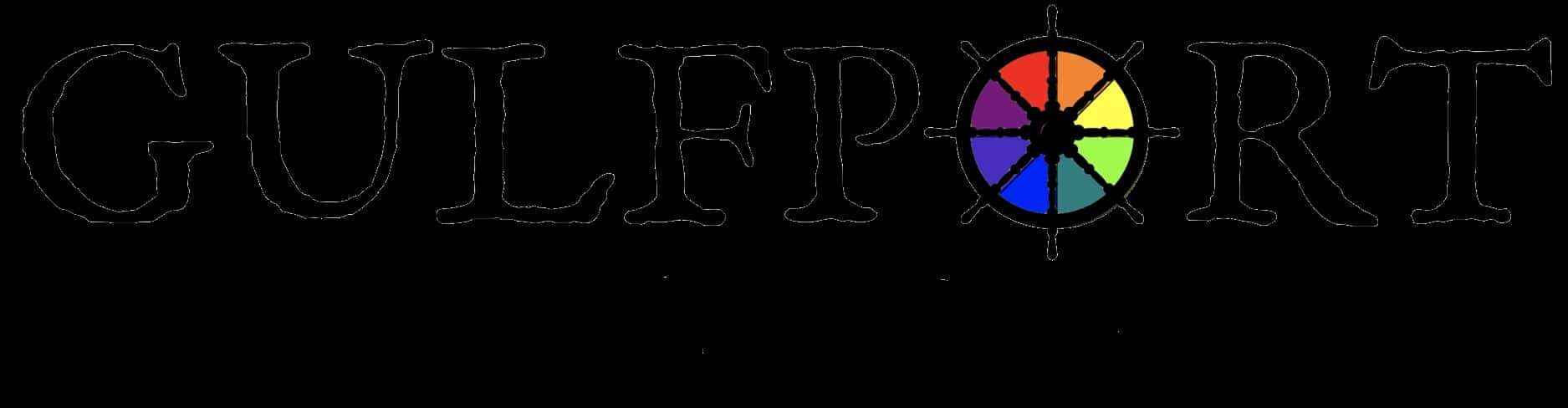 The Gulfport Arts & Heritage text logo which reads