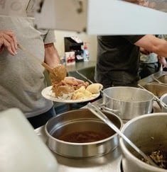 Buffet food